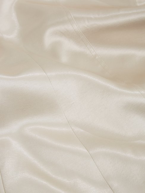 Blazer En Satin Breta Guess Huître Perlée