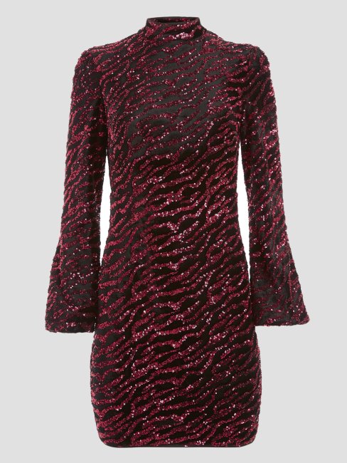 Robe à Sequins Zoe Guess Rose Français Multi