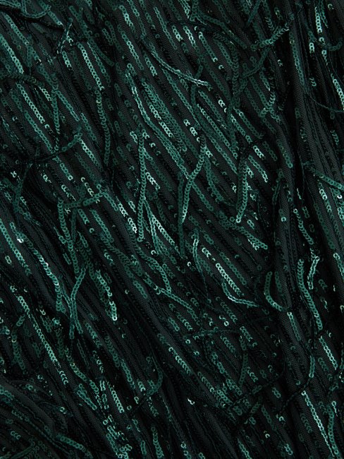 Peignoir Moss Mat Multi Elodie à Franges Et Sequins Guess