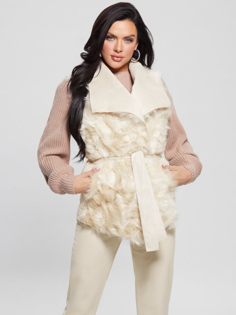 Gilet Nami Réversible Pearl Oyster Guess