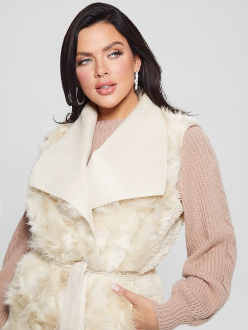 Gilet Nami Réversible Pearl Oyster Guess