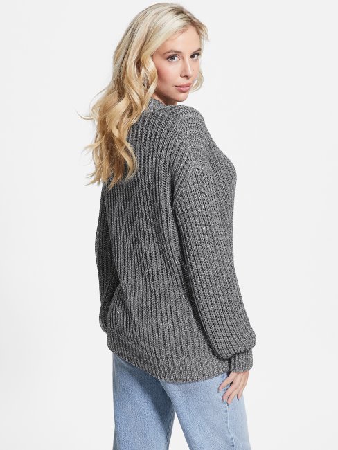 Lise Pull à Découpes Guess Mindful Lurex Multi