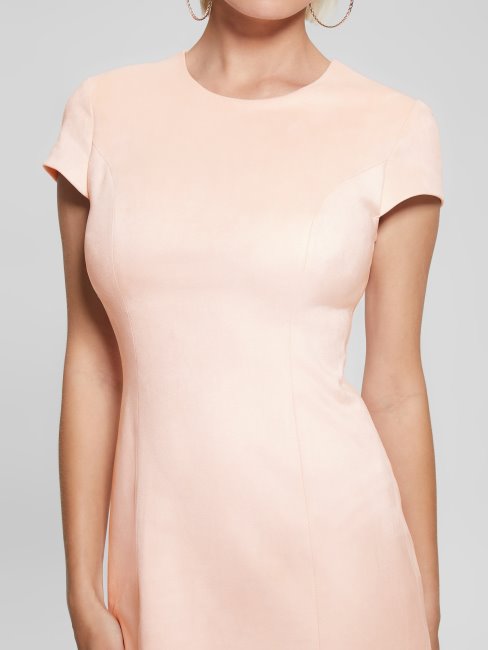 Robe En Daim Synthétique Blush Brise Guess Alma