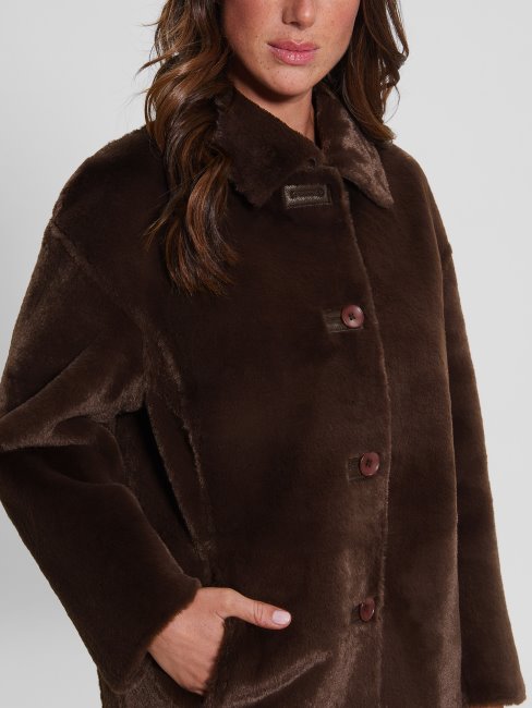 Manteau Réversible Nina Guess New Java Multi