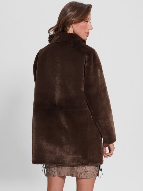 Manteau Réversible Nina Guess New Java Multi