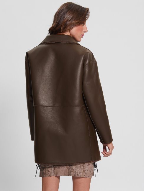 Manteau Réversible Nina Guess New Java Multi