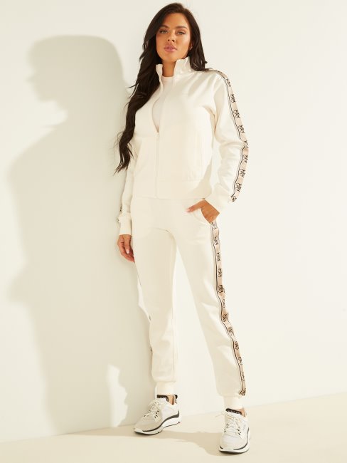 Pantalon De Jogging Eco Britney Bande Logo Ocean Salt Guess