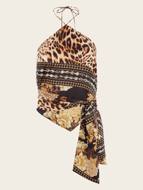 Haut à Licou Dex Imprimé After Dark