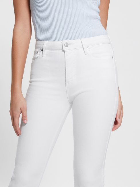 Jean évasé Sexy Blanc Pur Guess