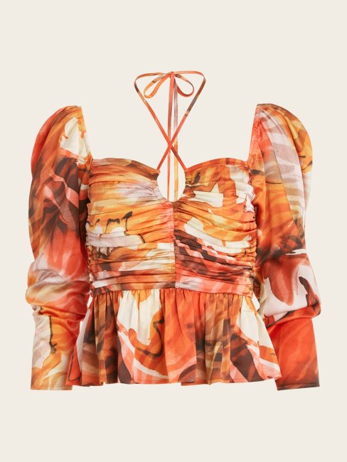 Haut Speakeasy Imprimé Rêveur Deviner