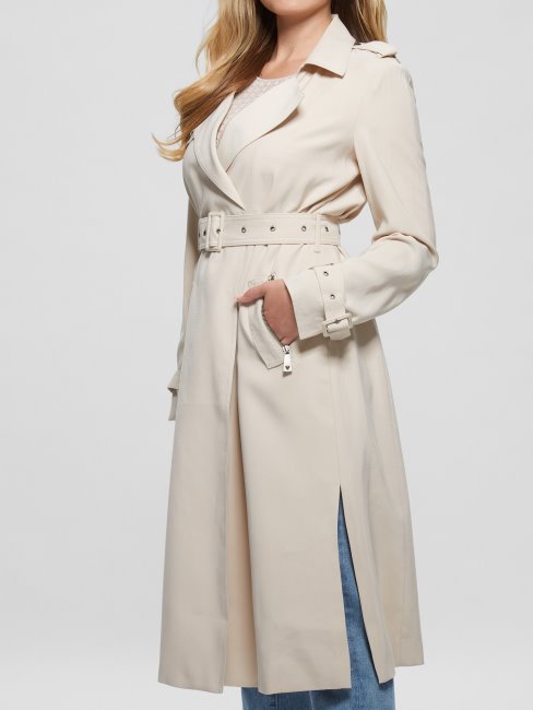 Guess Pearl Oyster Trench Long Stefania