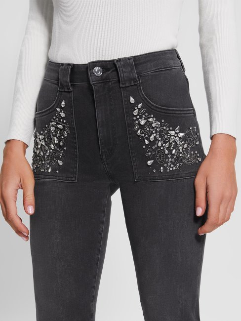 Guess Night Out Rayna - Jean Bootcut Bébé Orné