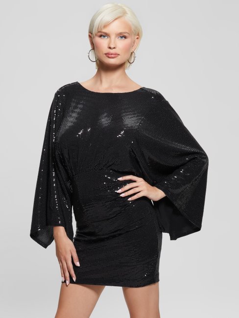 Peignoir Réversible Jet Black Multi Eco Tiana Guess