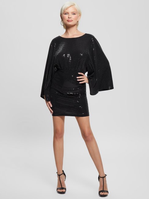 Peignoir Réversible Jet Black Multi Eco Tiana Guess