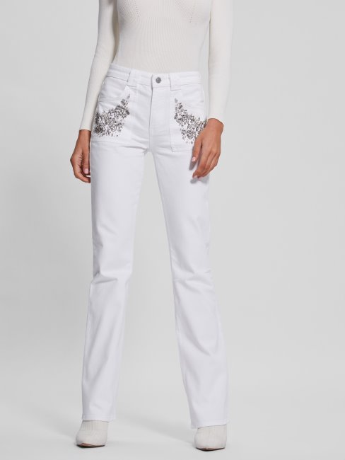 Rayna Baby Boot Jeans Guess Pure White Multi