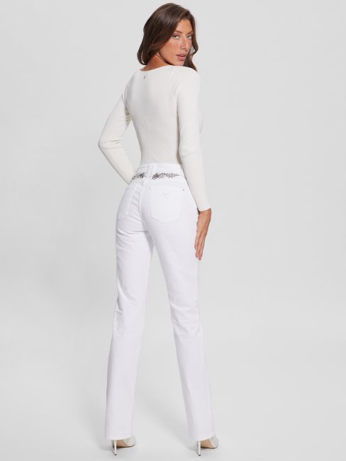 Rayna Baby Boot Jeans Guess Pure White Multi