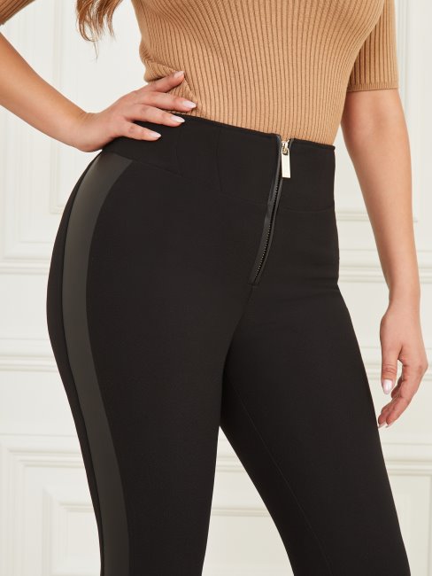 Pantalon Guess Mirta Noir De Jais