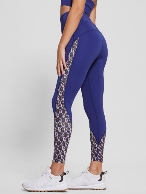 Legging Bleu Amiral Eco Debra Logo Guess