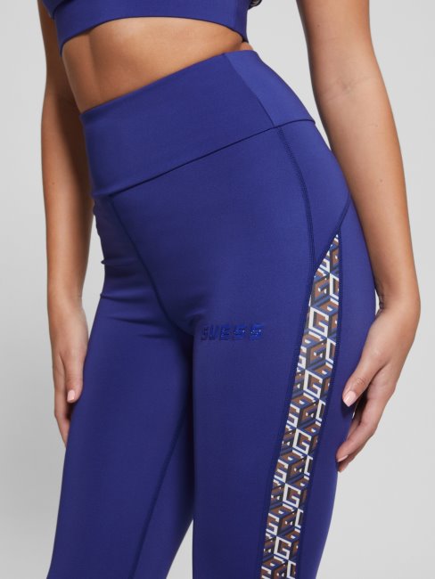 Legging Bleu Amiral Eco Debra Logo Guess
