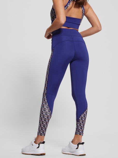 Legging Bleu Amiral Eco Debra Logo Guess