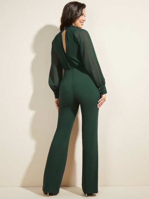 Combinaison Guess Vert Chenille Ne M'oublie Pas