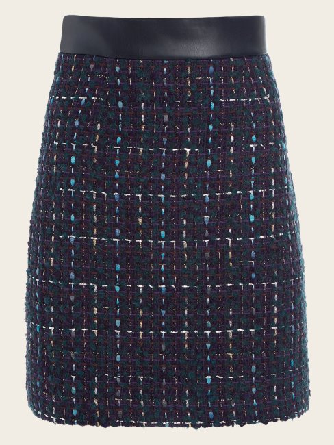 Secret Tweed Jupe Guess Satellite Violet Multi