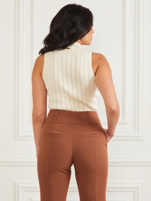 Débardeur à Col Montant Zoe Devine Rivage Sablonneux