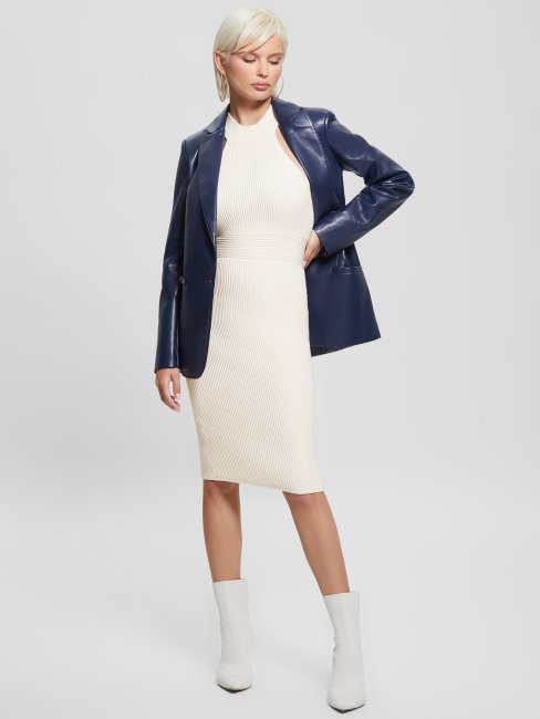 Robe Janice Blanche Colombe Devinée