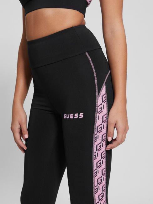 Guess Legging Eco Debra Logo Noir Jais