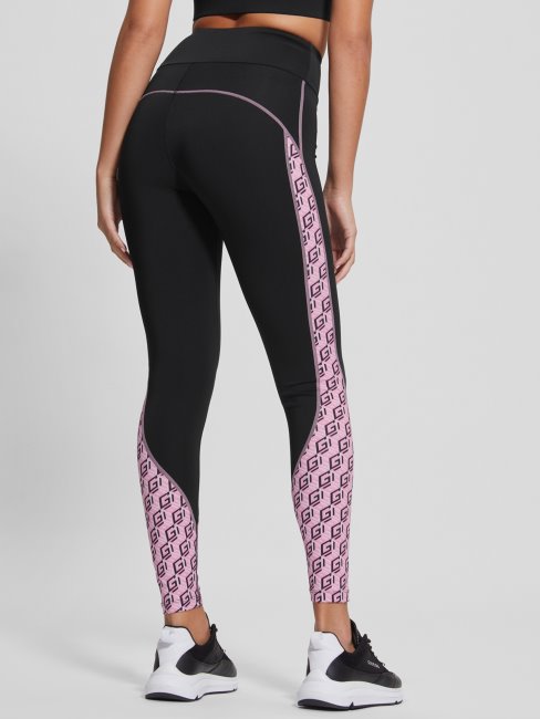 Guess Legging Eco Debra Logo Noir Jais