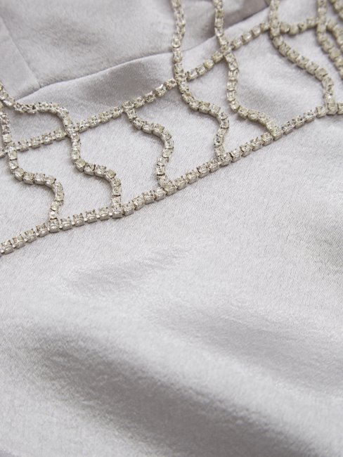 Peignoir Eco Edrea Soie Gris Guess