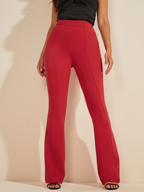 Pantalon évasé Samba Red Vibes Guess Chloe