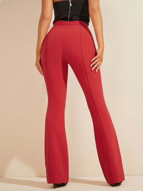 Pantalon évasé Samba Red Vibes Guess Chloe
