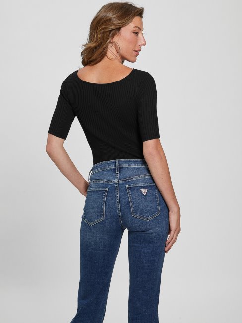 Top Chandail Réversible Eco Aysha Jet Black Guess