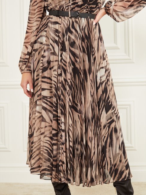 Imprimé Fumée Et Miroirs Robe Fumée Et Miroirs Devinez