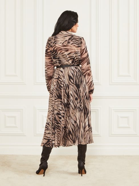 Imprimé Fumée Et Miroirs Robe Fumée Et Miroirs Devinez