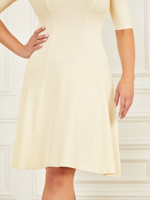 Robe Pull Tessa à épaules Dénudées Guess Sandy Shore