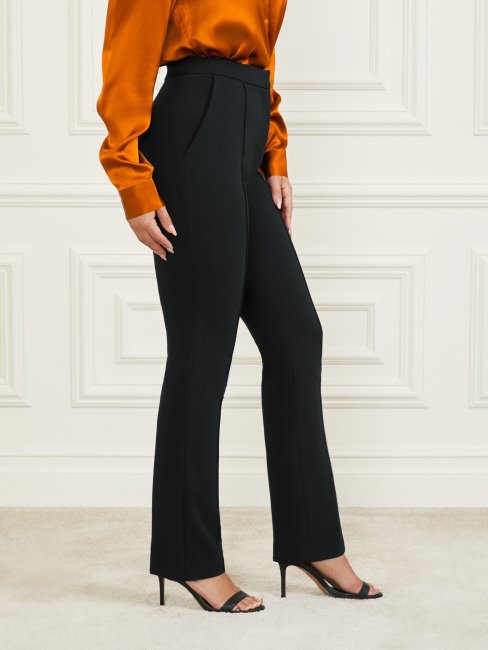 Pantalon Jambe Droite Logan Jet Black Guess