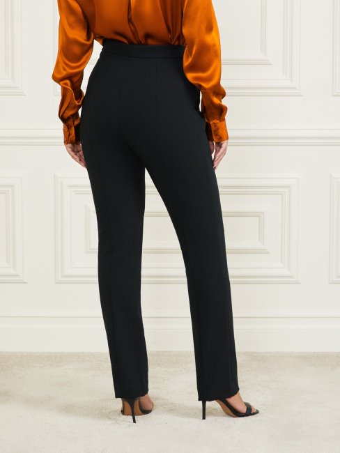 Pantalon Jambe Droite Logan Jet Black Guess