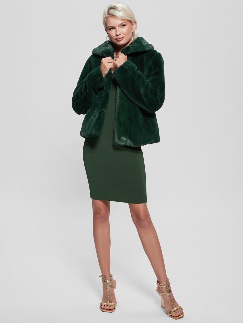 Veste En Fausse Fourrure Guess Sophy Tapis De Mousse