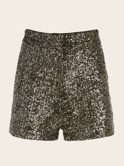 Guess Scintille Dans Le Noir Court Noir De Jais Multi