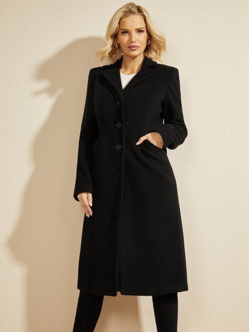 Le Manteau London Guess Noir De Jais