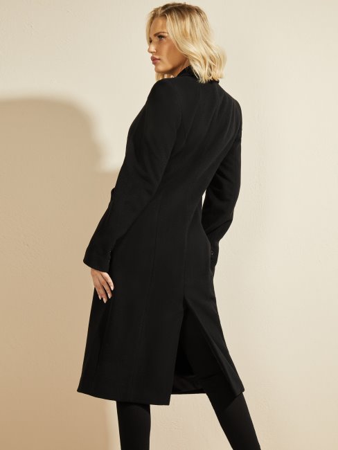 Le Manteau London Guess Noir De Jais