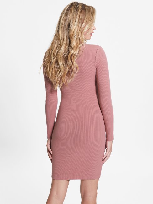 éco Lana Robe Découpée Guess Mauve Antique