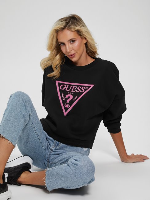 Sweat Eco Roxi Jet Noir Guess