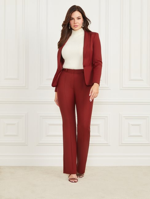 Pantalon évasé Hollywood Dark Jam Red Guess