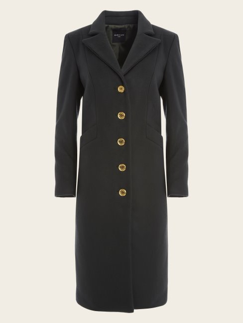 Manteau Guess Francesca London Vert Chenille