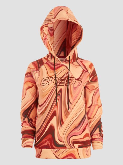 Eppie Active Sweat à Capuche Guess Dancing Dunes Rouge