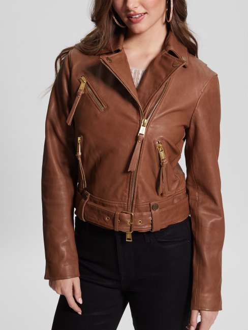Veste En Cuir Foxy Luxe Guess Camille
