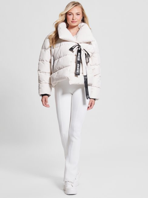 Ton Parchemin Cravate Claudia Doudoune Guess